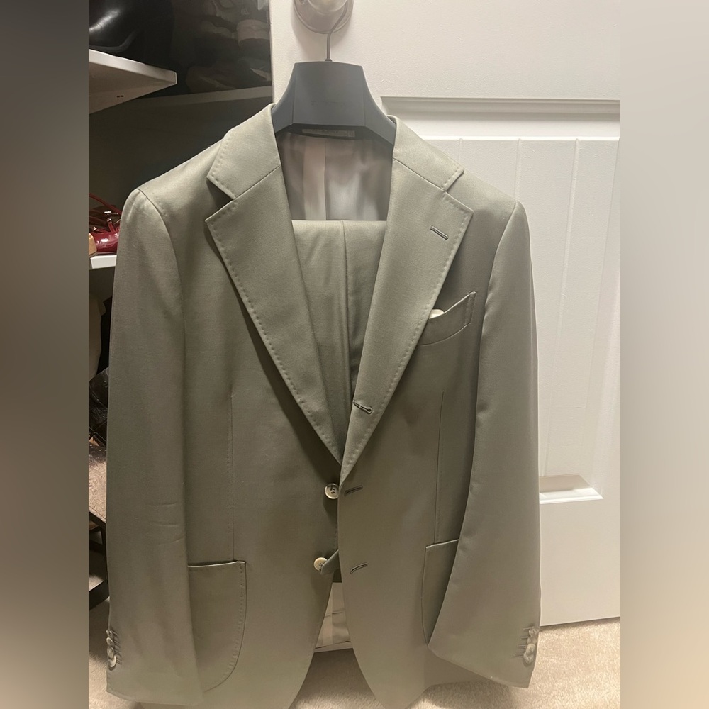 Suitsupply Green Havana